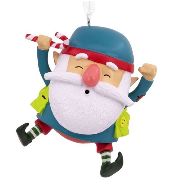 HALLMARK Gnome Christmas Ornament Walmart Exclusive 2021 New - Picture 1 of 11